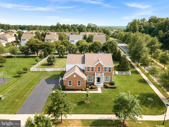 41311 Silverside Dr, Leesburg, VA 20175 - aerial view of property and surrounding area