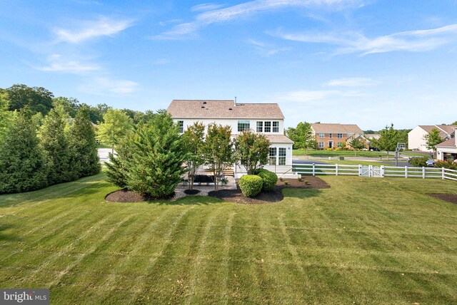 41311 Silverside Dr, Leesburg, VA 20175 - view of yard featuring a patio area
