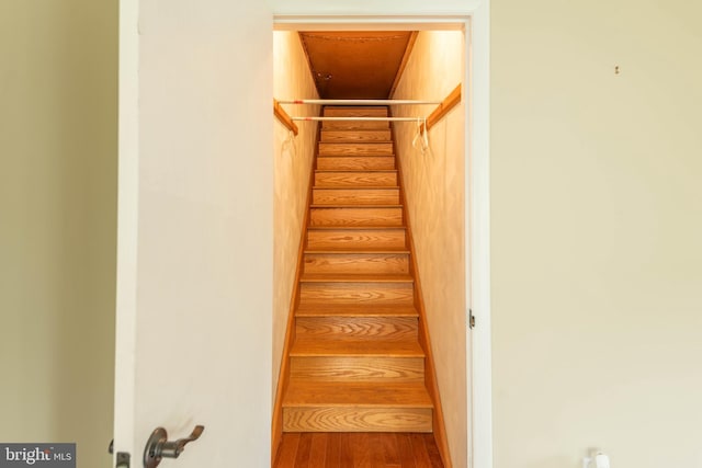 724 E Curtin St, Bellefonte, PA 16823 - stairs with wood finished floors