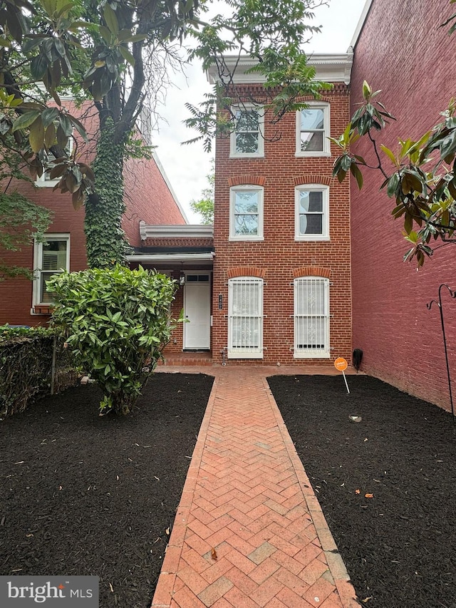 1402 W Lombard St, Baltimore, MD 21223 - view of front of property with brick siding