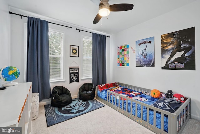47686 Sandbank Sq, Sterling, VA 20165 - carpeted bedroom featuring baseboards and a ceiling fan