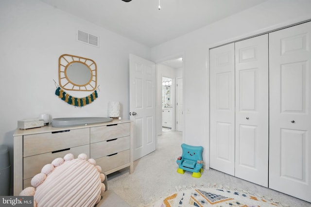 47686 Sandbank Sq, Sterling, VA 20165 - bedroom featuring a closet and light colored carpet