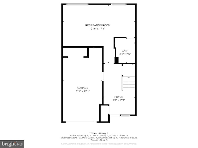 47686 Sandbank Sq, Sterling, VA 20165 - home floor plan