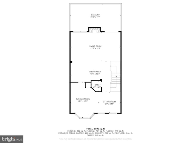 47686 Sandbank Sq, Sterling, VA 20165 - floor plan / room layout