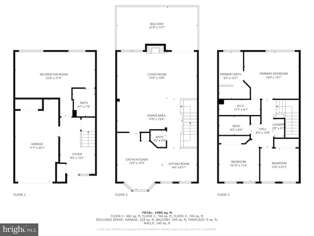 47686 Sandbank Sq, Sterling, VA 20165 - room layout