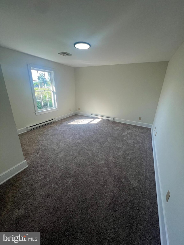 11 Pony Rd, Bridgeton, NJ 08302 - carpeted spare room featuring a baseboard radiator and baseboards