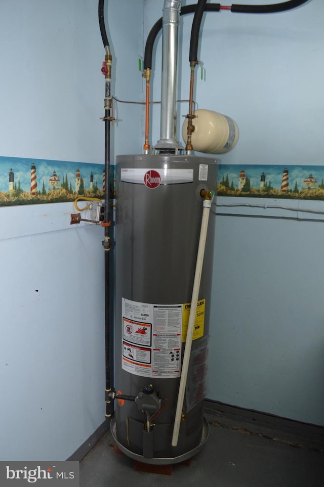 116 Queen Lily Rd, Levittown, PA 19057 - utility room featuring water heater