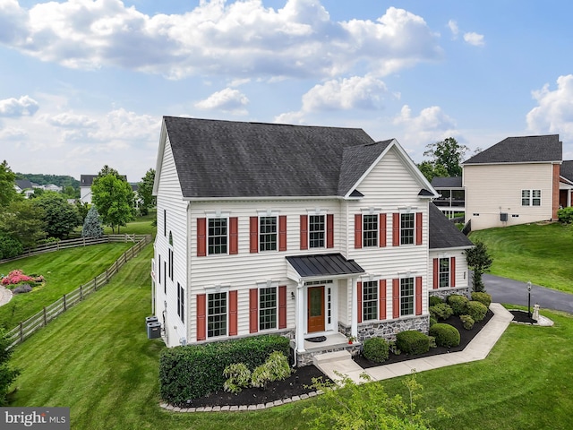 131 Pierce Ln, Kennett Square, PA 19348 - view of front facade with roof with shingles and stone siding