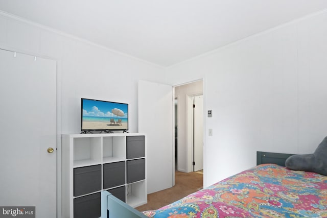 4233 Spire Ct, Snow Hill, MD 21863 - bedroom with carpet flooring and crown molding