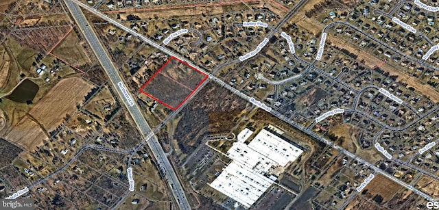 2806 Morris Rd, Lansdale, PA 19446 - map / location with property parcel outlined