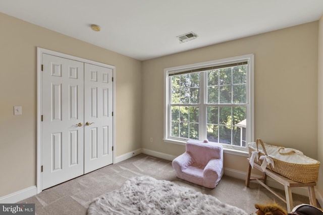 2121 Chaucer Way, Woodstock, MD 21163 - sitting room featuring carpet floors and baseboards