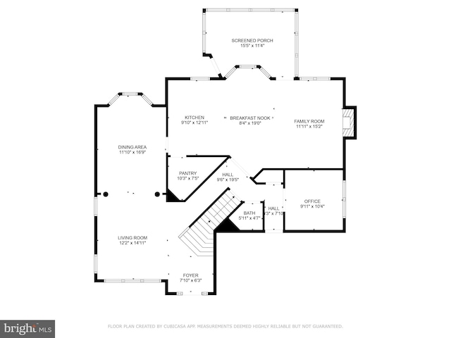 2121 Chaucer Way, Woodstock, MD 21163 - floor plan / room layout