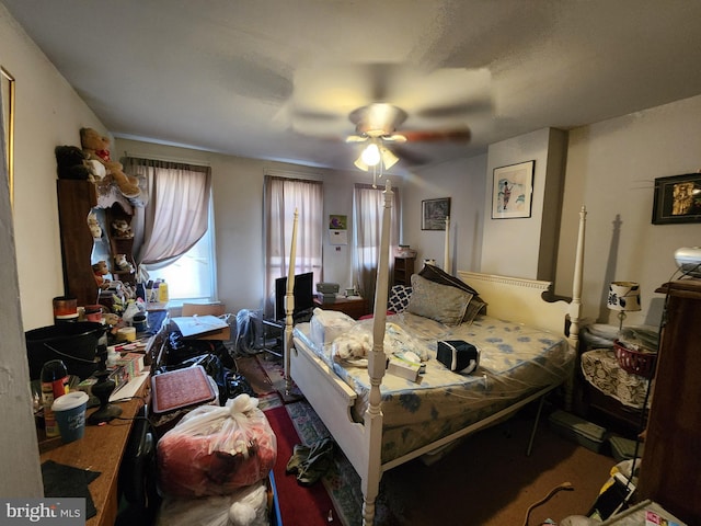 329 S Calhoun St, Baltimore, MD 21223 - bedroom with a ceiling fan