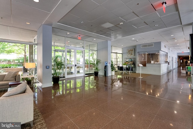 800 4th St SW Unit N216, Washington, DC 20024 - lobby with a drop ceiling
