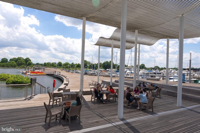 800 4th St SW Unit N216, Washington, DC 20024 - dock area with a water view