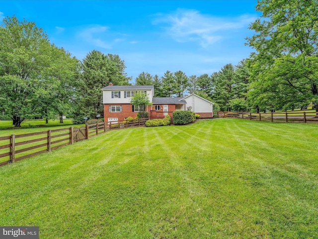 182 Humphrey Ln, Falling Waters, WV 25419 - fenced backyard with a view of rural / pastoral area