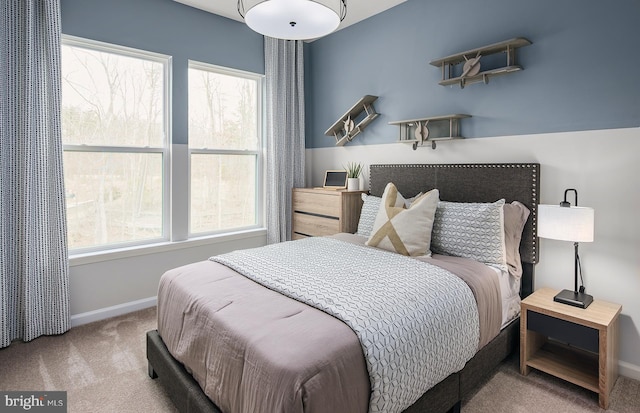 1205 Bear Oak Ln, Laurel, MD 20724 - bedroom with carpet floors, baseboards, and multiple windows