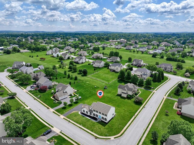 1201 Falls Grove Ln, York, PA 17404 - aerial perspective of suburban area