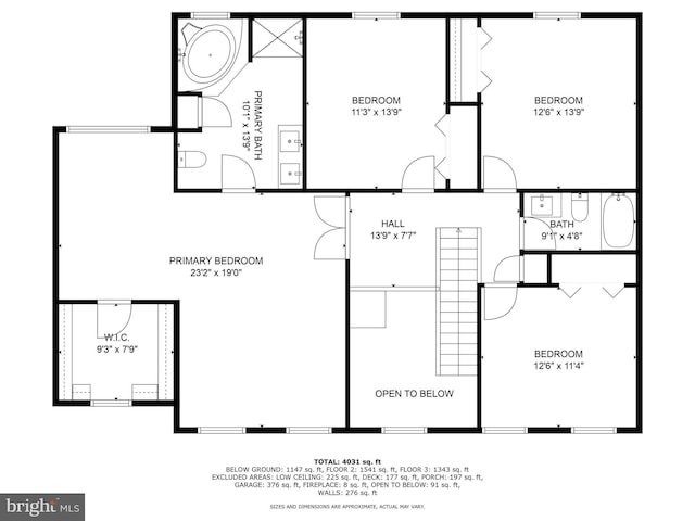1201 Falls Grove Ln, York, PA 17404 - floor plan / room layout