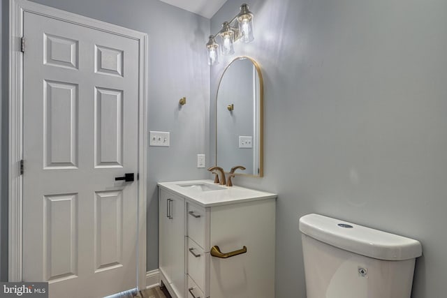1201 Falls Grove Ln, York, PA 17404 - bathroom with vanity and toilet