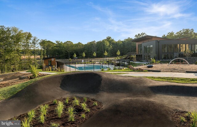 1205 Bear Oak Ln Unit 2, Laurel, MD 20724 - view of pool