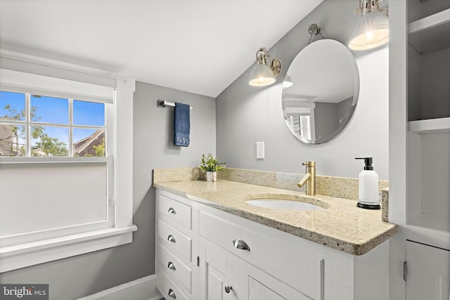 123 Coral St, Beach Haven, NJ 08008 - bathroom with vanity and baseboards