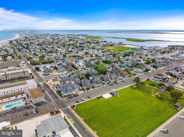123 Coral St, Beach Haven, NJ 08008 - aerial view of property and surrounding area featuring a large body of water
