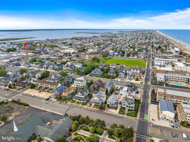 123 Coral St, Beach Haven, NJ 08008 - aerial view of property and surrounding area featuring a nearby body of water and nearby suburban area