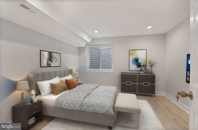 1838 N 4th St, Philadelphia, PA 19122 - bedroom featuring light wood finished floors and recessed lighting