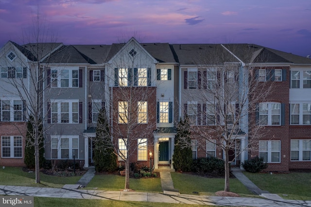 22650 Gray Falcon, Ashburn, VA 20148 - townhome / multi-family property featuring a front yard
