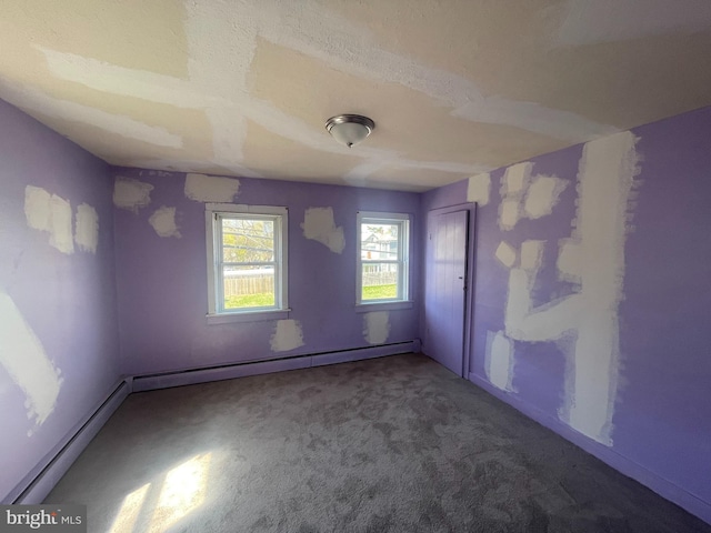 27 Church St, Bridgeton, NJ 08302 - spare room featuring carpet floors and a baseboard radiator