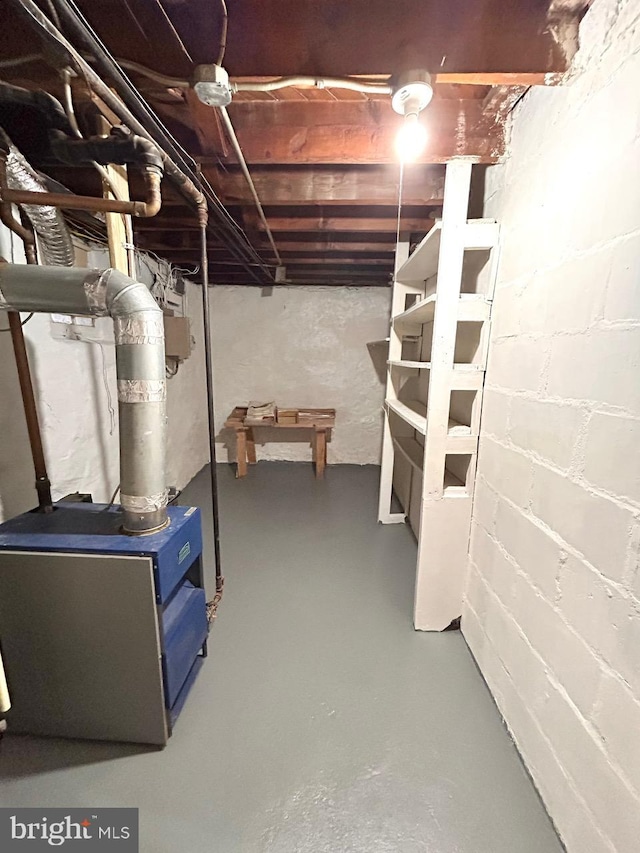 3925 Colborne Rd, Baltimore, MD 21229 - view of unfinished basement
