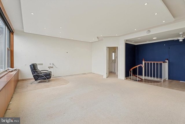 50 Belmont Ave Unit 1016/1116, Bala Cynwyd, PA 19004 - empty room with recessed lighting and light carpet