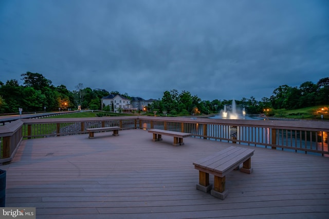 8341 Tillett Loop, Manassas, VA 20110 - view of wooden deck