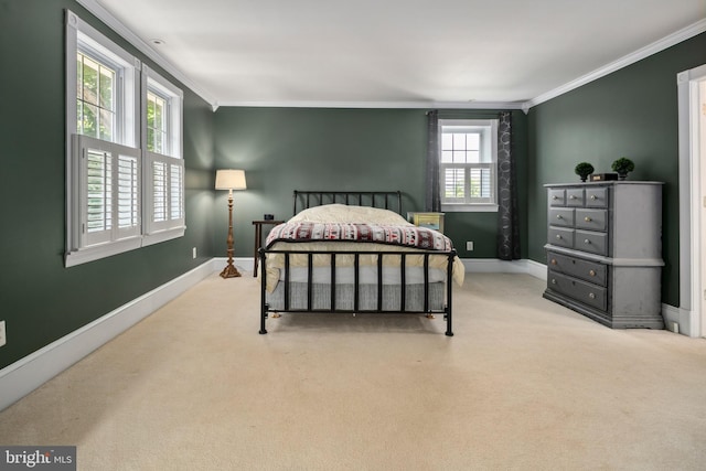 1704 N Royal Ave, Front Royal, VA 22630 - bedroom featuring crown molding and carpet