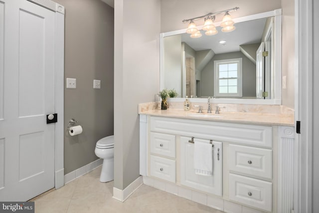 1704 N Royal Ave, Front Royal, VA 22630 - bathroom featuring vanity and tile patterned flooring