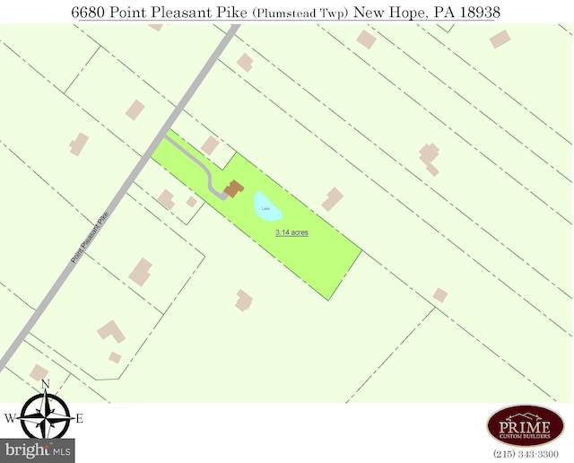 6680 Point Pleasant Pike, Doylestown, PA 18902 - map / location