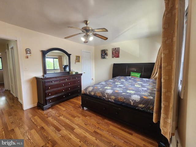 74 Probasco Rd, Hightstown, NJ 08520 - bedroom featuring wood finished floors and ceiling fan