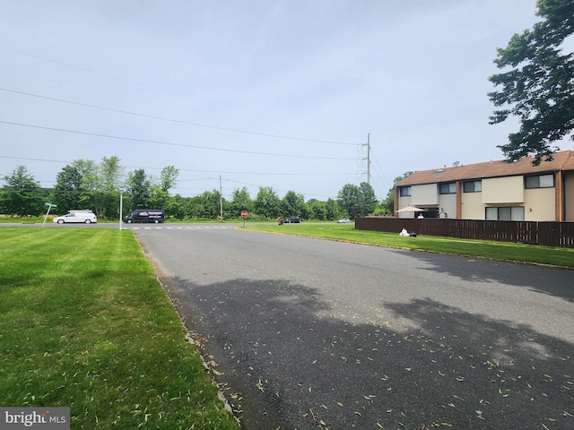 74 Probasco Rd, Hightstown, NJ 08520 - view of asphalt road with traffic signs