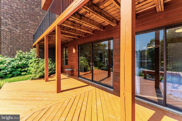 2127 Cabots Point Ln, Reston, VA 20191 - view of wooden deck