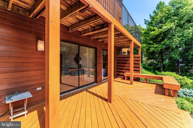 2127 Cabots Point Ln, Reston, VA 20191 - view of wooden deck