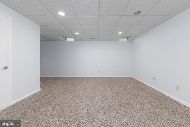11 Harvest Dr, Pittsgrove, NJ 08318 - empty room with carpet floors, recessed lighting, and baseboards
