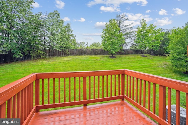 16758 Blackjack Oak Ln, Woodbridge, VA 22191 - deck with central air condition unit