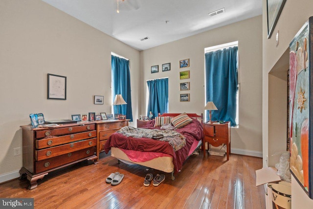 2740 Saint Paul St, Baltimore, MD 21218 - bedroom featuring hardwood / wood-style floors and baseboards
