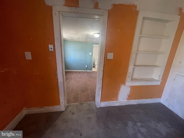29 Church St, Bridgeton, NJ 08302 - corridor with baseboards and built in shelves