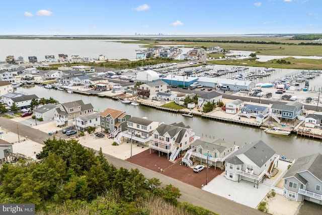 461 Anchor Rd, Tuckerton, NJ 08087 - aerial view of residential area featuring a large body of water