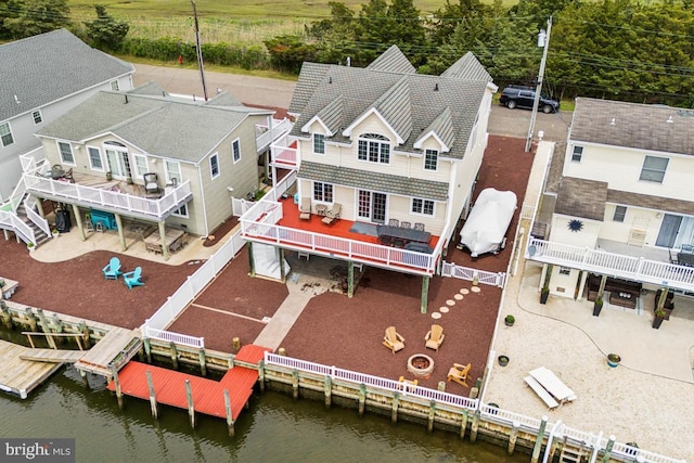 461 Anchor Rd, Tuckerton, NJ 08087 - view of subject property featuring a large body of water
