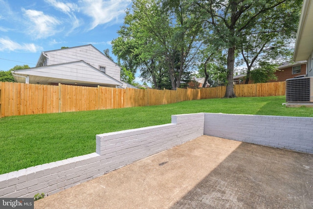 12300 La Plata St, Silver Spring, MD 20904 - view of yard with a patio area and cooling unit