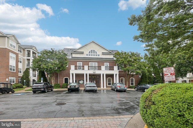 12925 Centre Park Cir Unit 106, Herndon, VA 20171 - view of front of property featuring uncovered parking and brick siding