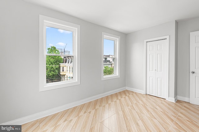 755 S 22nd St, Philadelphia, PA 19146 - unfurnished bedroom with baseboards and a closet